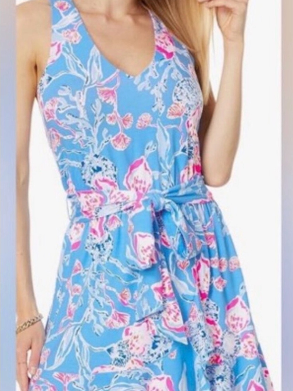 Lilly Pulitzer Camri Halter Romper Print- Bahamian Rhapsody